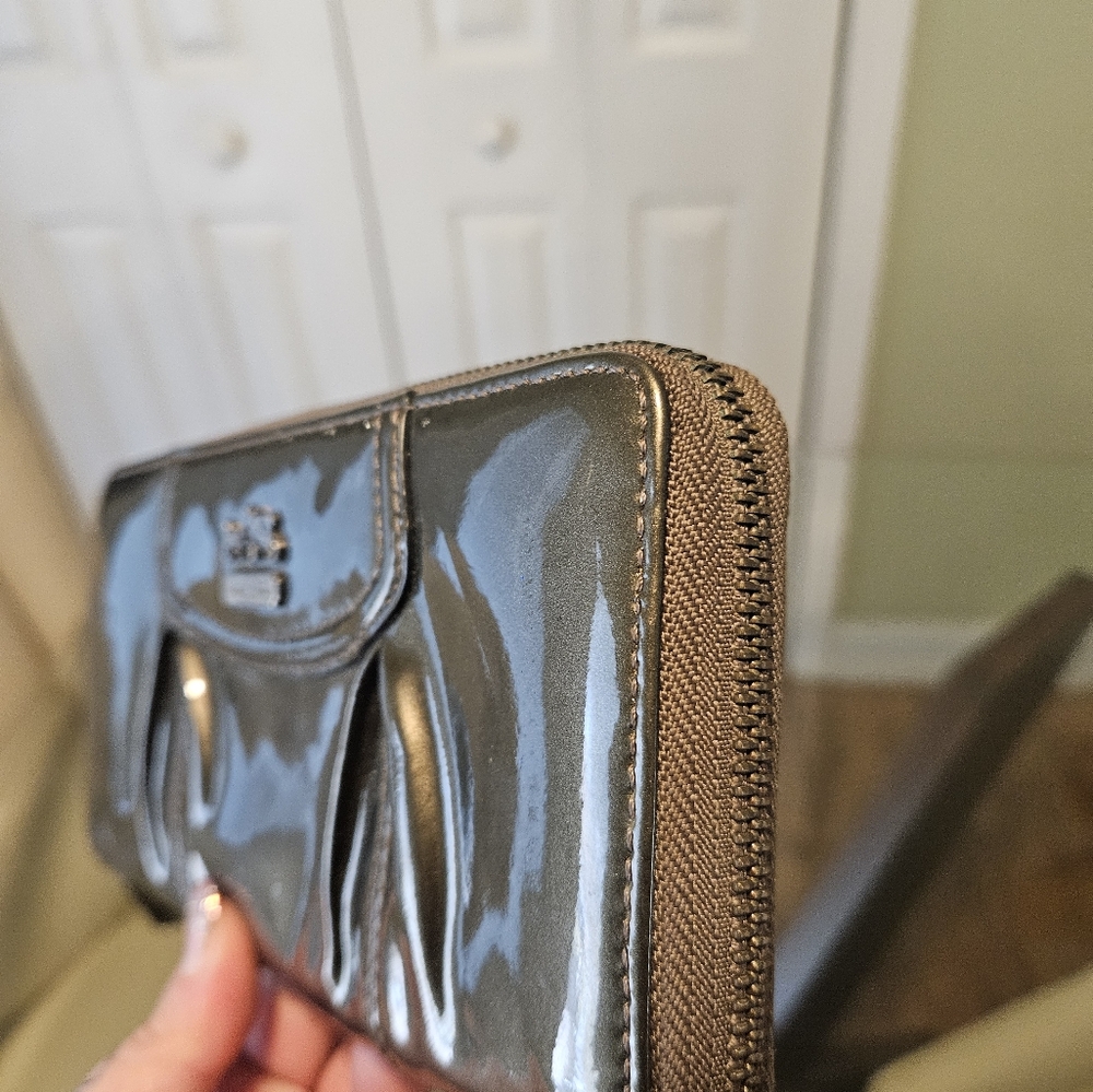 Coach Metallic Wallet - Picture 7 of 8